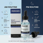 Multi Antioxidant Serum Vitamin C + E + Ferulic + Hyaluronic Acid (30ml)
