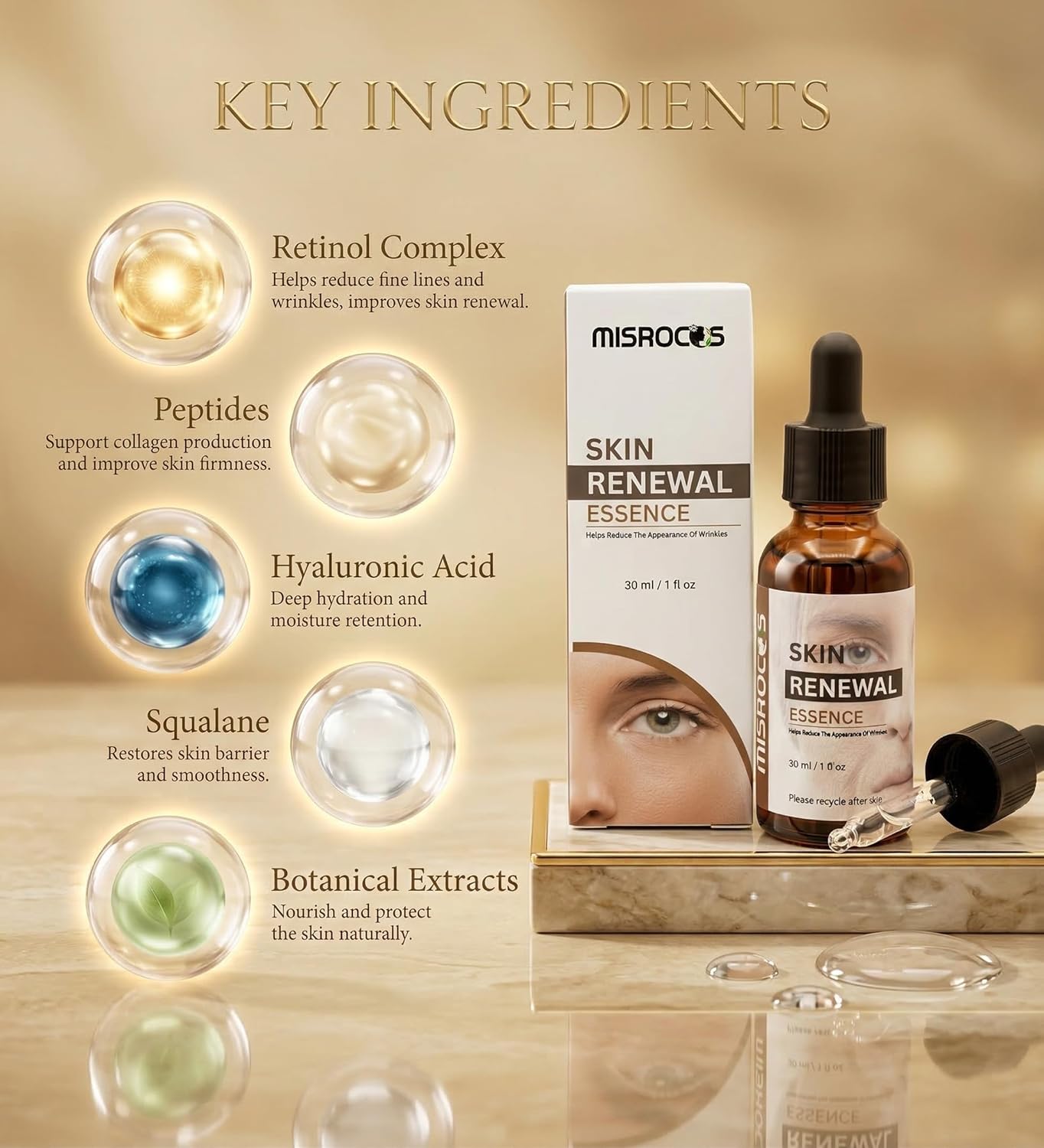 Skin Renewal Anti-Aging Serum (30ml)