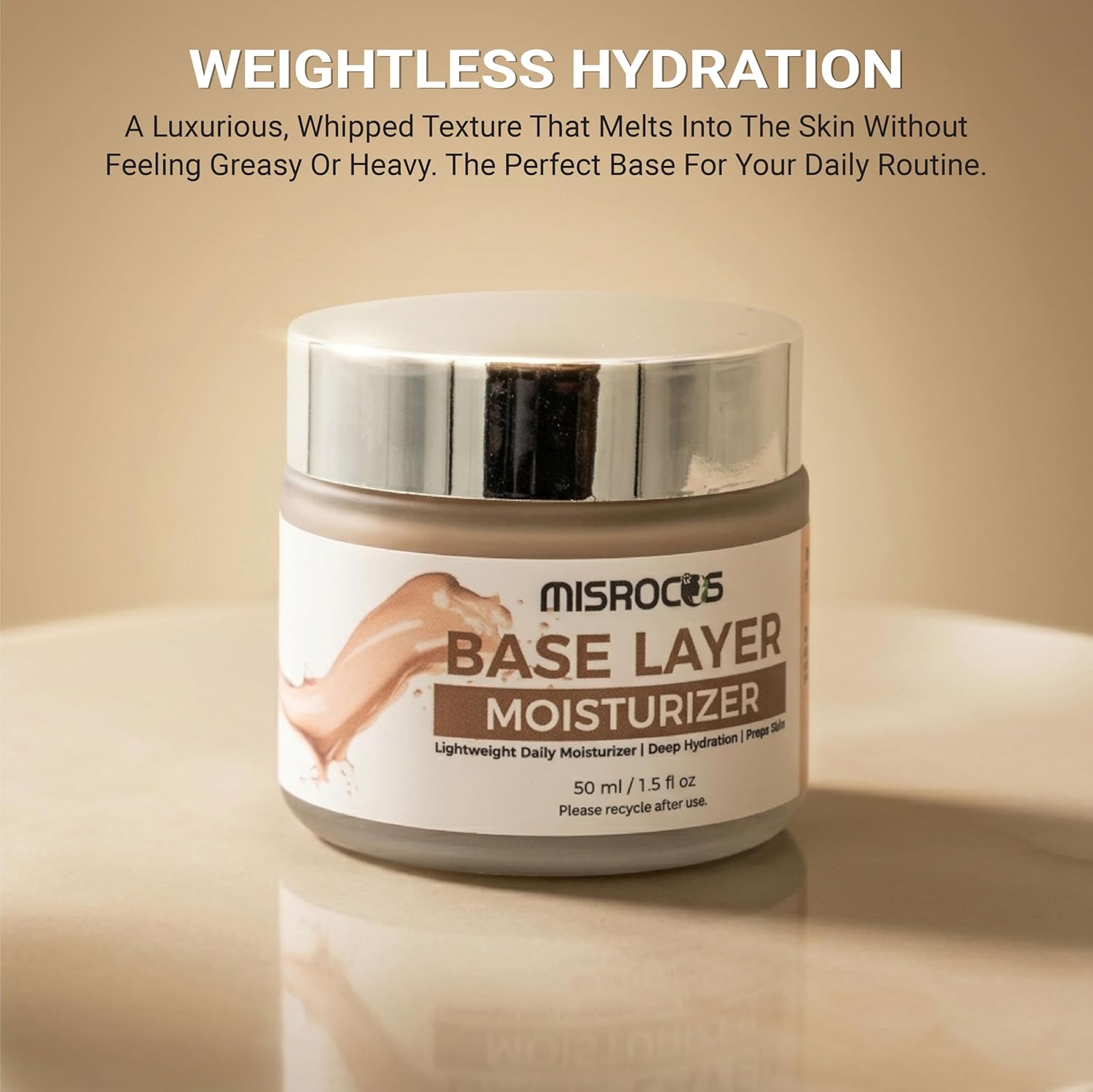 Base Layer Daily Moisturizer & Hydrating Face Primer - 50ml