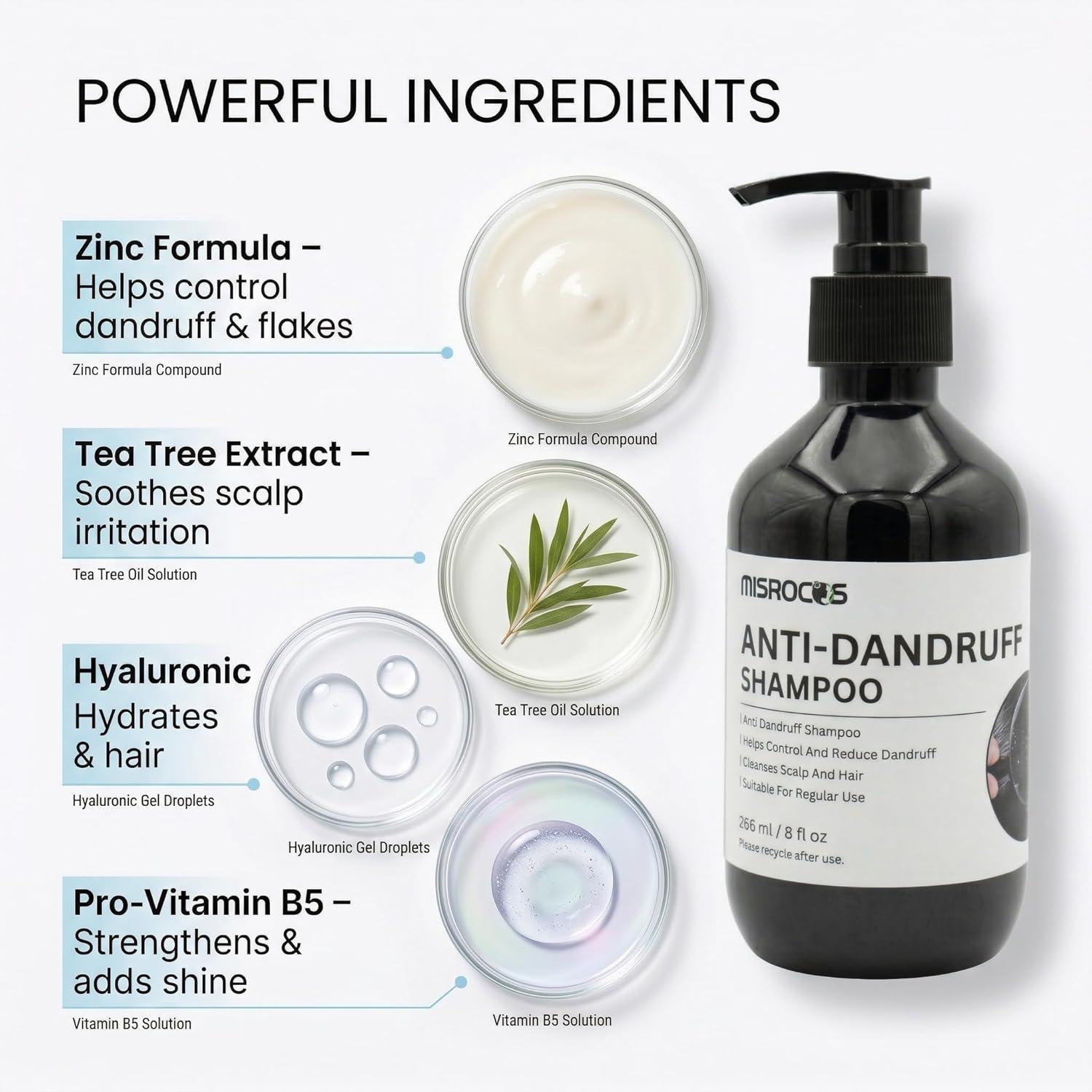Hair Care Essentials – Anti-Dandruff Shampoo