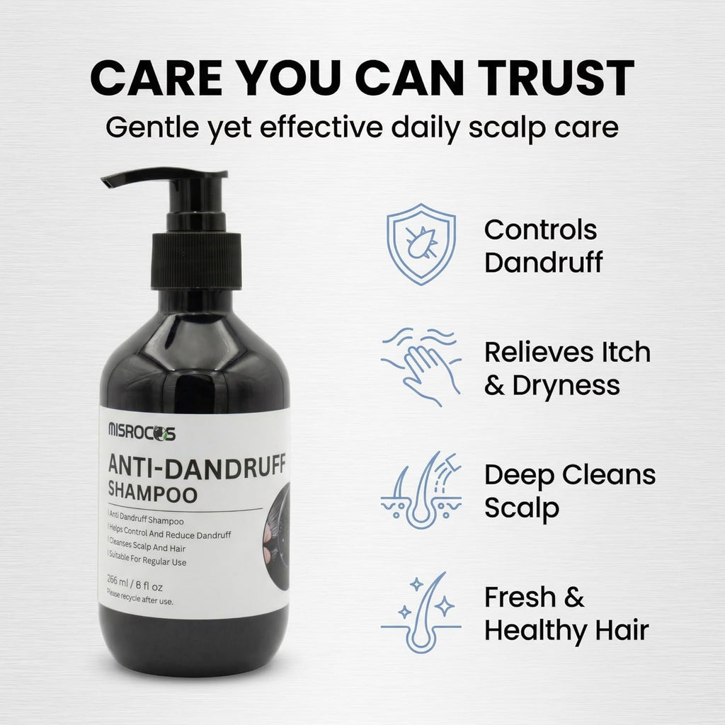 Hair Care Essentials – Anti-Dandruff Shampoo