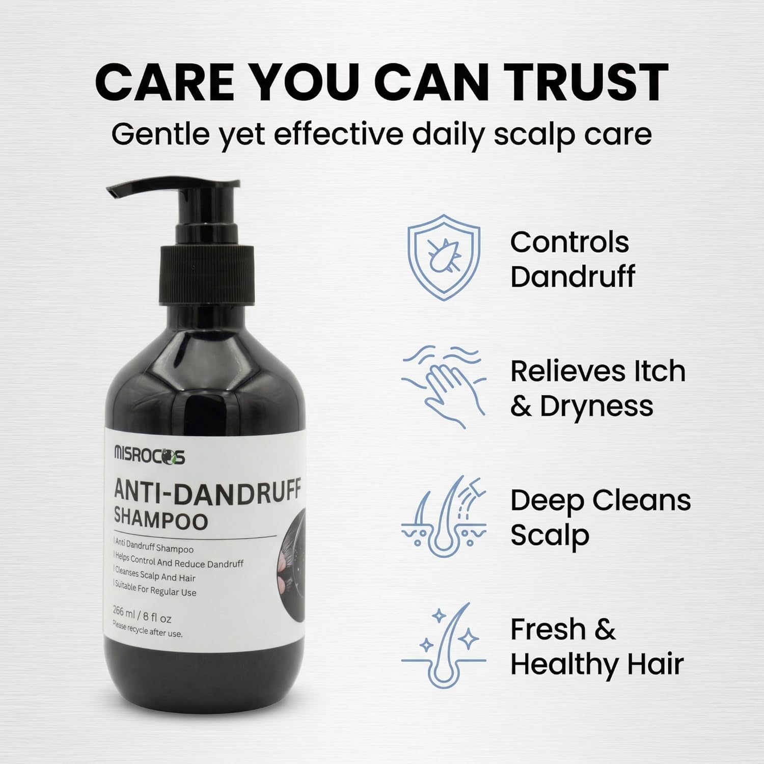 Hair Care Essentials – Anti-Dandruff Shampoo