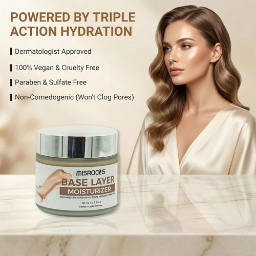 Base Layer Daily Moisturizer & Hydrating Face Primer - 50ml